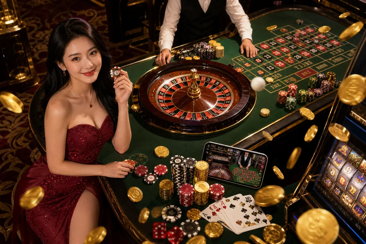 kuatcuci Casino meja VIP live baccarat